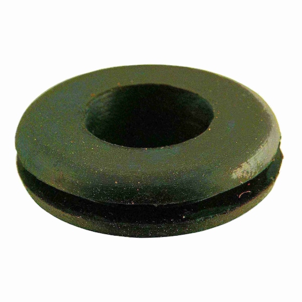 Midwest Fastener 1/2" x 31/32" x 9/32" x 1/16" Black Rubber Grommets 8PK 72612 - main